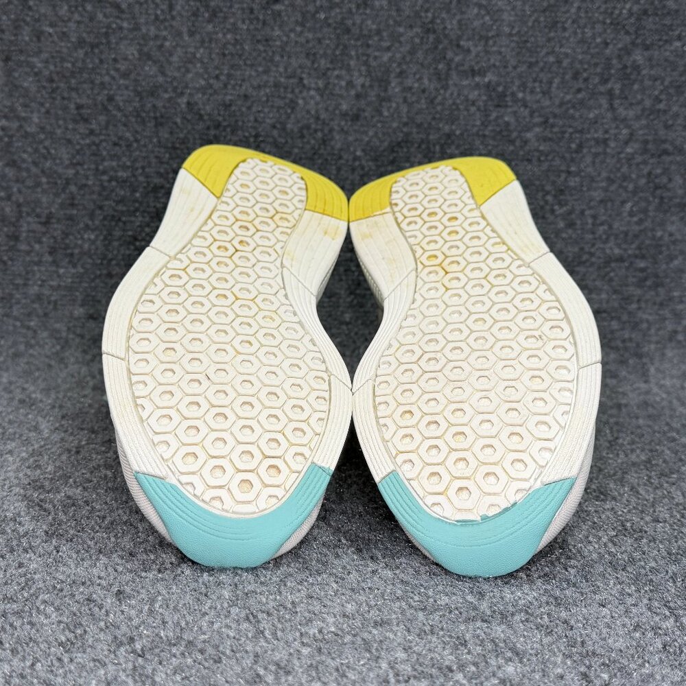 New Balance 247 v2 Running Shoes Women's Size 10 Tan Yellow Blue Athletic Retro - Picture 13 of 14